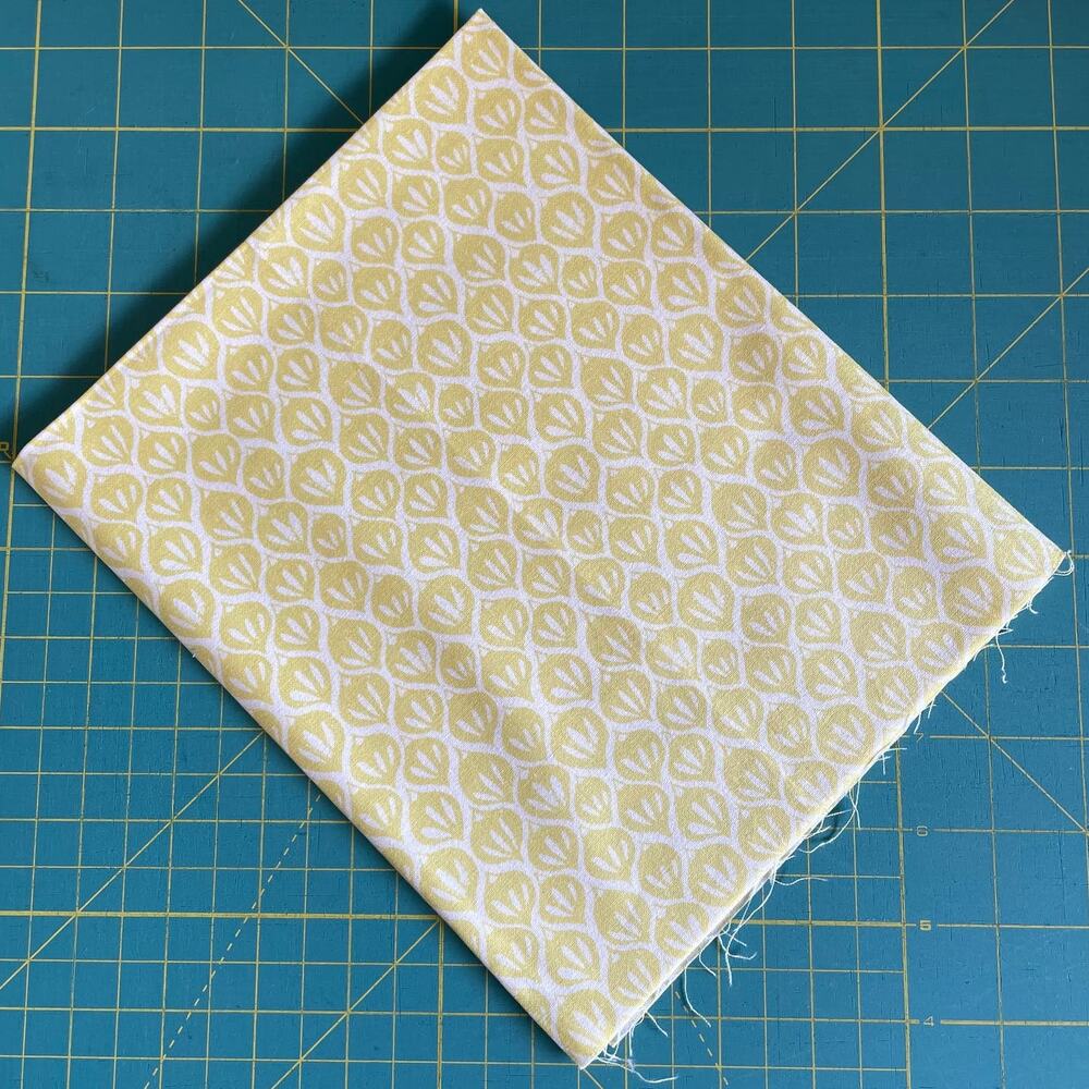 Original Timber & Leaf Sarah Watts FQ Yellow Blend Fabrics Organic